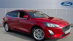 Red Used 2021 Ford Focus Titanium Estate | £14,725 (Fair price)