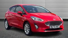 Race red Used 2020 Ford Fiesta Titanium Hatchback | £11,192 (Fair price)