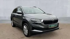 Graphite grey metallic Used 2024 Skoda Karoq SE Drive SUV | £22,413 (Fair price)