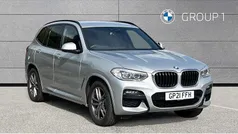 Silver Used 2021 BMW X3 M Sport SUV | £28,850 (Fair price)