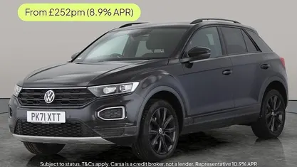 Used 2021 VW T-Roc Black Edition SUV | £17,366 (Fair price)