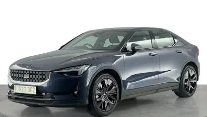 Begagnad Polestar 2 Long Range Single Motor 169 kW (231 HK) 2022 Blå Halvkombi