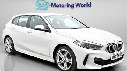 Used BMW 118 M Sport 136 HP (100 kW) 2023 White Hatchback