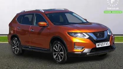 Begagnad Nissan X-Trail Tekna 150 HK (110 kW) 2019 Orange SUV