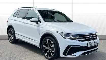 Used VW Tiguan R-line 245 HP (180 kW) 2023 White SUV