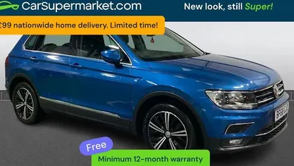 Used VW Tiguan SE 150 HP (110 kW) 2018 Blue SUV