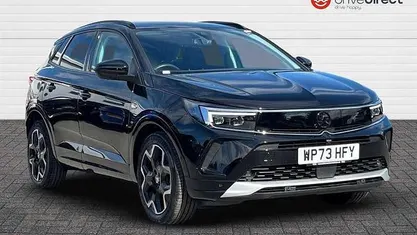 Used Vauxhall Grandland X Ultimate 131 HP (96 kW) 2023 Black SUV