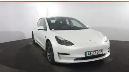 Used Tesla Model 3 Long Range AWD 366 kW (498 HP) 2022 White Sedan