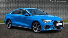 Blue Used 2023 Audi A3 S-Line Sedan | £23,545 (Fair price)