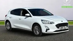 White Used 2019 Ford Focus Titanium Hatchback | £11,199 (Fair price)