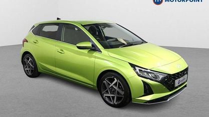 Używany Hyundai i20 Premium 101 KM (74 kW) 2025 Zielony Hatchback