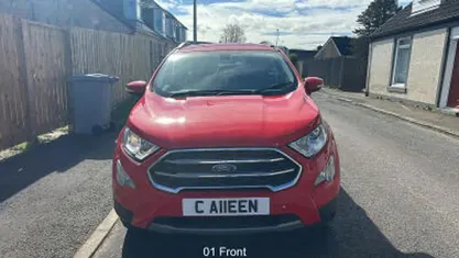 Used Ford Ecosport Titanium 101 HP (74 kW) 2018 Red SUV