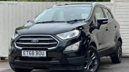 Used Ford Ecosport Zetec 125 HP (91 kW) 2019 Black SUV