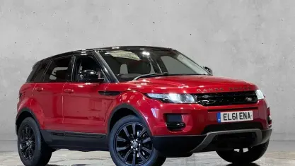 Used Land Rover Range Rover evoque Pure 190 HP (139 kW) 2014 Red Hatchback