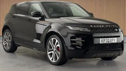 Used Land Rover Range Rover evoque Autobiography 207 HP (152 kW) 2021 Santorini black SUV
