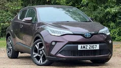 Deep amethyst Used 2022 Toyota C-HR Design SUV | £19,995 (Fair price)