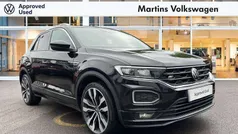 Black Used 2021 VW T-Roc R-line SUV | £19,780 (Fair price)