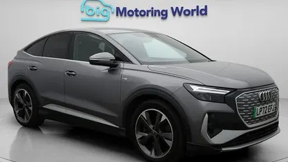 Used Audi Q4 Sportback e-tron S-Line 219 kW (299 HP) 2022 Grey SUV