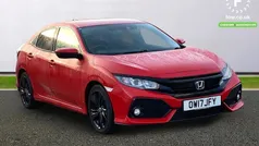 Red Used 2017 Honda Civic SR Hatchback | £10,699 (Fair price)