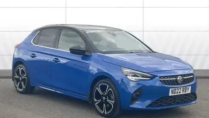 Used Vauxhall Corsa Edition 75 HP (55 kW) 2022 Blue Hatchback