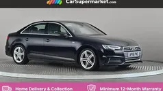 Black Used 2018 Audi A4 S-Line Sedan | £13,197 (Fair price)