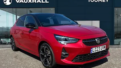 Used Vauxhall Corsa Ultimate 131 HP (96 kW) 2023 Red Hatchback
