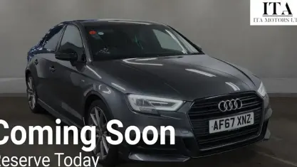 Used Audi A3 Black Edition 150 HP (110 kW) 2018 Sedan