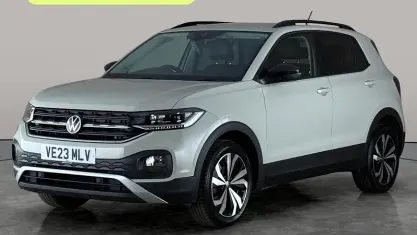 Used VW T-Cross Black Edition 110 HP (80 kW) 2023 Grey SUV