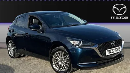 Used Mazda 2 Inclusive 90 HP (66 kW) 2022 Blue Hatchback