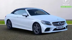 White Used 2019 Mercedes C200 Active Cabriolet | £21,699 (Fair price)