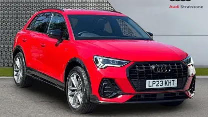 Used Audi Q3 Black Edition 190 HP (139 kW) 2023 Red SUV