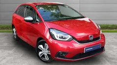 Crystal red Used 2021 Honda Jazz Hybrid Hatchback | £16,450 (Fair price)