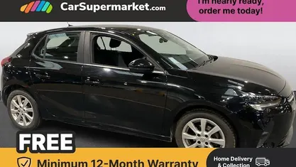 Used Vauxhall Corsa Design Edition 75 HP (55 kW) 2023 Black Hatchback