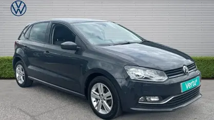 Used VW Polo Edition 90 HP (66 kW) 2017 Grey Hatchback