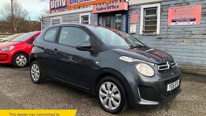 Używany Citroën C1 Feel 68 KM (50 kW) 2016 Szary Hatchback