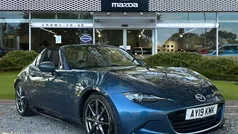 Eternal blue Used 2019 Mazda MX5 Inclusive Cabriolet | £18,153 (Fair price)