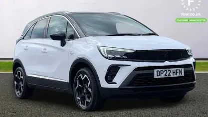 Used Vauxhall Crossland Ultimate 110 HP (80 kW) 2022 White SUV