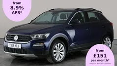 Blue Used 2019 VW T-Roc SE SUV | £11,896 (Fair price)