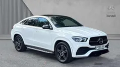 White Used 2023 Mercedes GLE400 AMG Line Premium Plus Coupe | £59,379 (Fair price)