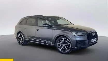 Used Audi Q7 Black Edition 381 HP (280 kW) 2022 Grey SUV