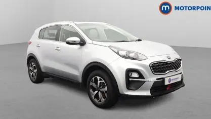 Używany Kia Sportage 177 KM (130 kW) 2021 Srebrny SUV