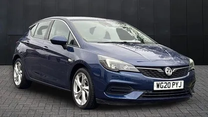 Used Vauxhall Astra SRi 145 HP (106 kW) 2020 Blue Hatchback