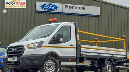 Used Ford Transit Select 131 HP (96 kW) 2024 White Cabriolet