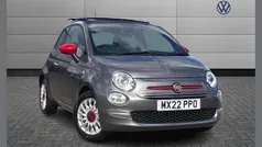 Grey Used 2022 Fiat 500 Red Hatchback | £9,990 (Fair price)