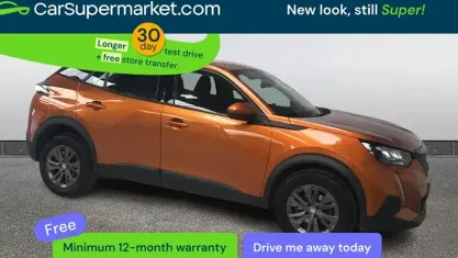 Second-hand Peugeot 2008 Active Premium 101 CP (74 kW) 2021 Portocaliu SUV