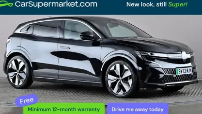 Usado Renault Megane E-Tech Techno 160 kW (218 CV) 2023 Negro Utilitario