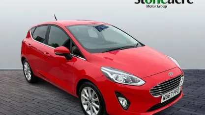 Used Ford Fiesta Titanium 101 HP (74 kW) 2021 Red Hatchback