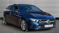 Blue Used 2022 Mercedes A180 Executive Hatchback | £21,195 (Fair price)