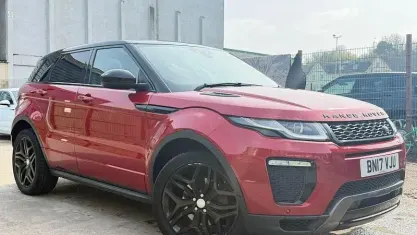 Used Land Rover Range Rover evoque HSE Dynamic 179 HP (131 kW) 2017 Red SUV