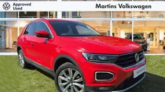 Red Used 2021 VW T-Roc SEL SUV | £19,695 (Fair price)